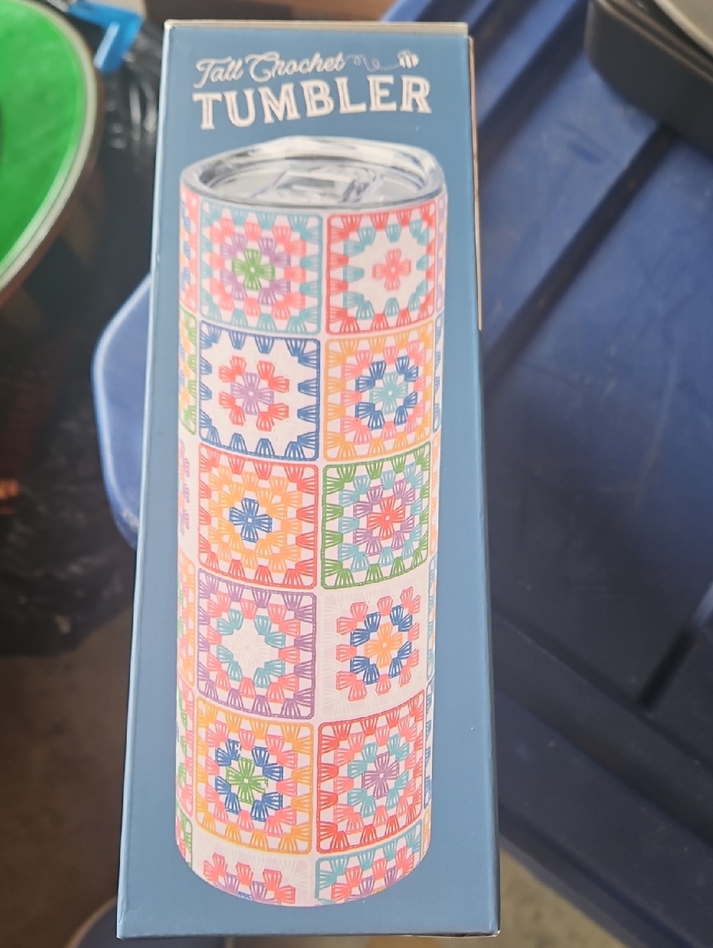 Tall Crochet Tumbler